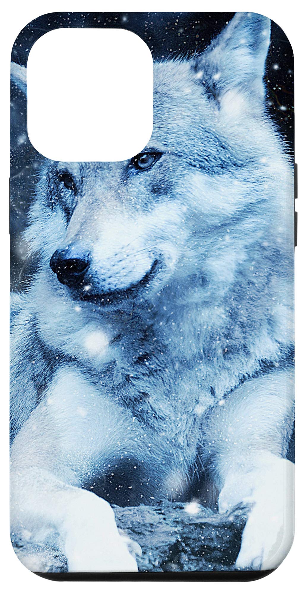 Premium iPhone 12 Pro Max Case with Wolf Design - Durable Protective Cover for Outdoor Adventures, Travel & Daily Use
