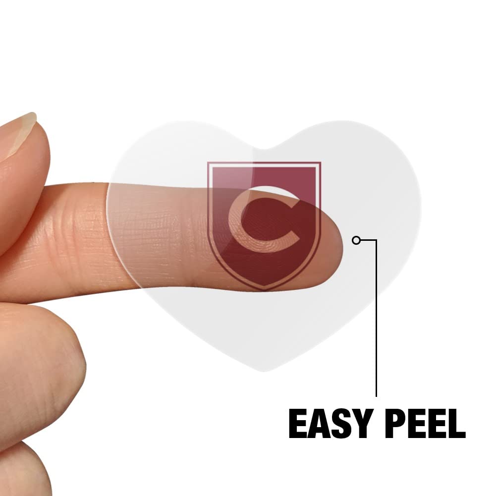 Colgate University Heart Shaped Planner Stickers - Decorative Scrapbook Supplies for Bullet Journals, DIY Crafts, and School Projects (50-Piece Set)