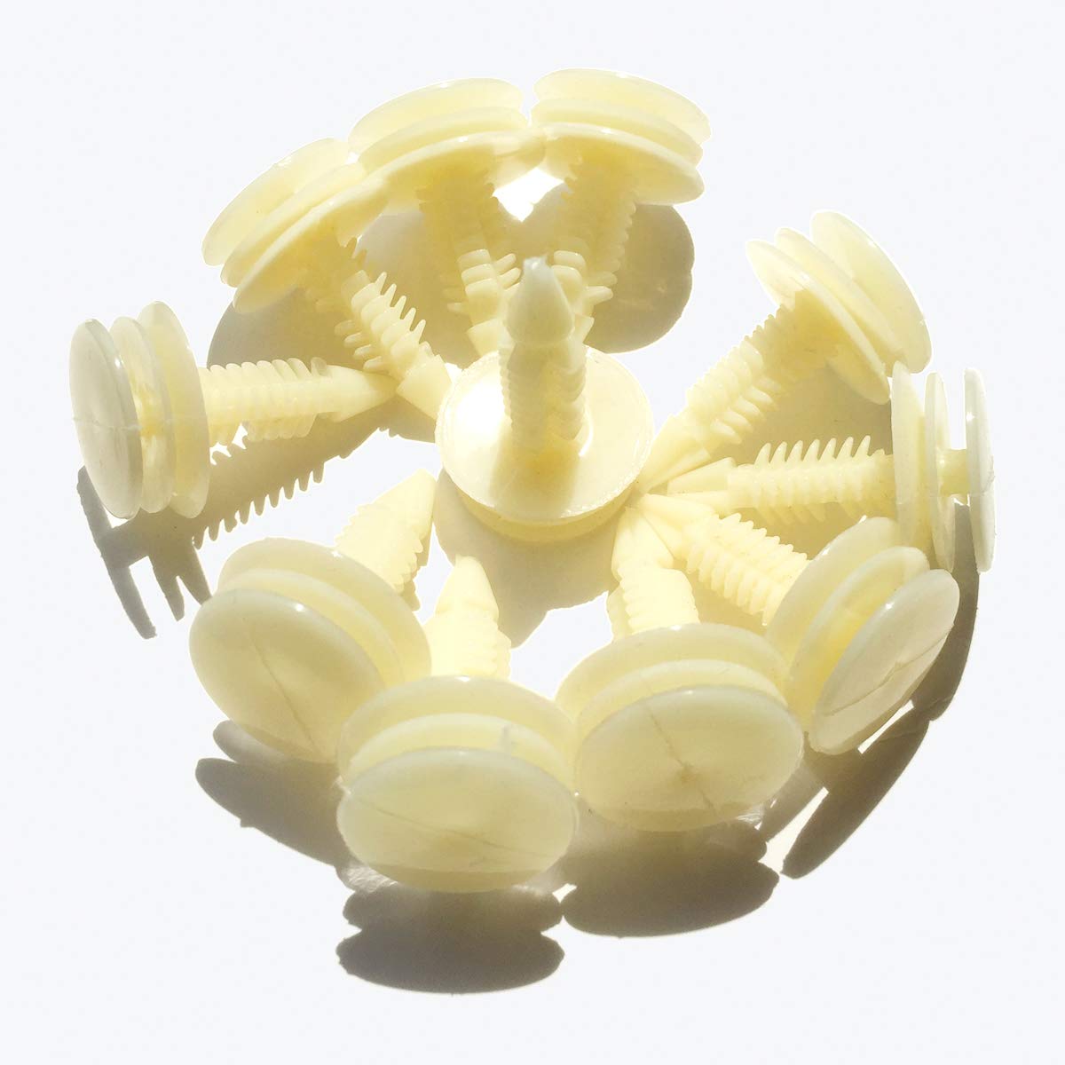 GM Car Door Trim Clips - 50pcs Front Panel Retainers (Replaces 10153057) for Auto Repair