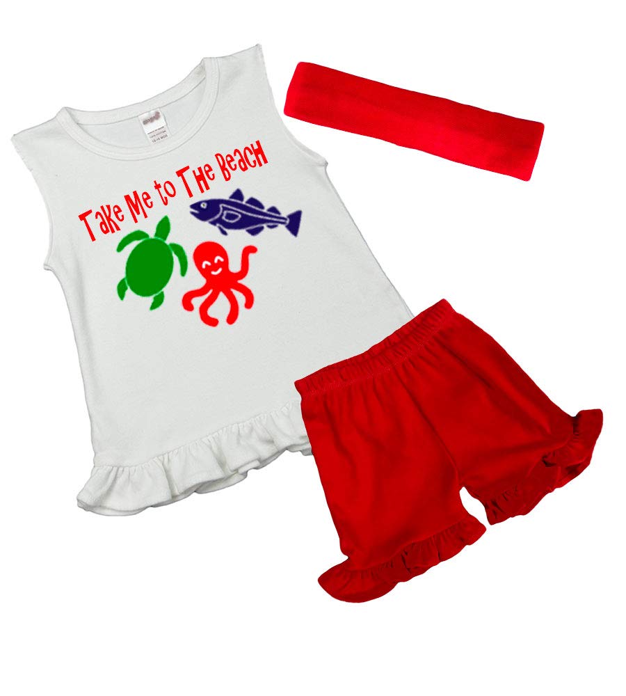 Girls Summer Outfit - Cute Beach Dresses for Toddlers & Kids | Perfect for Beach Vacations, Pool Parties & Summer Playdates