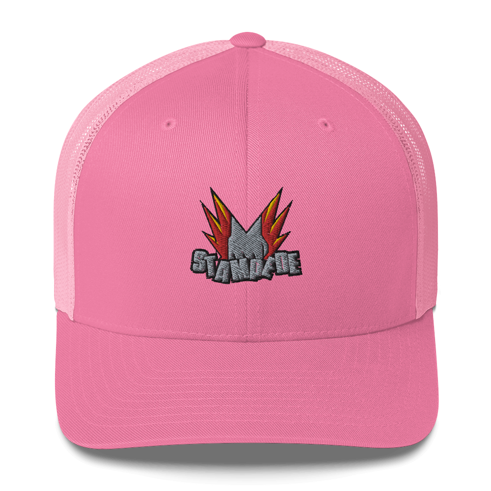 Zoo Jitsu Fighters Stampede Trucker Hat - Animal-Themed Baseball Cap for MMA Fans - Perfect for Gym, Streetwear & Anime Conventions