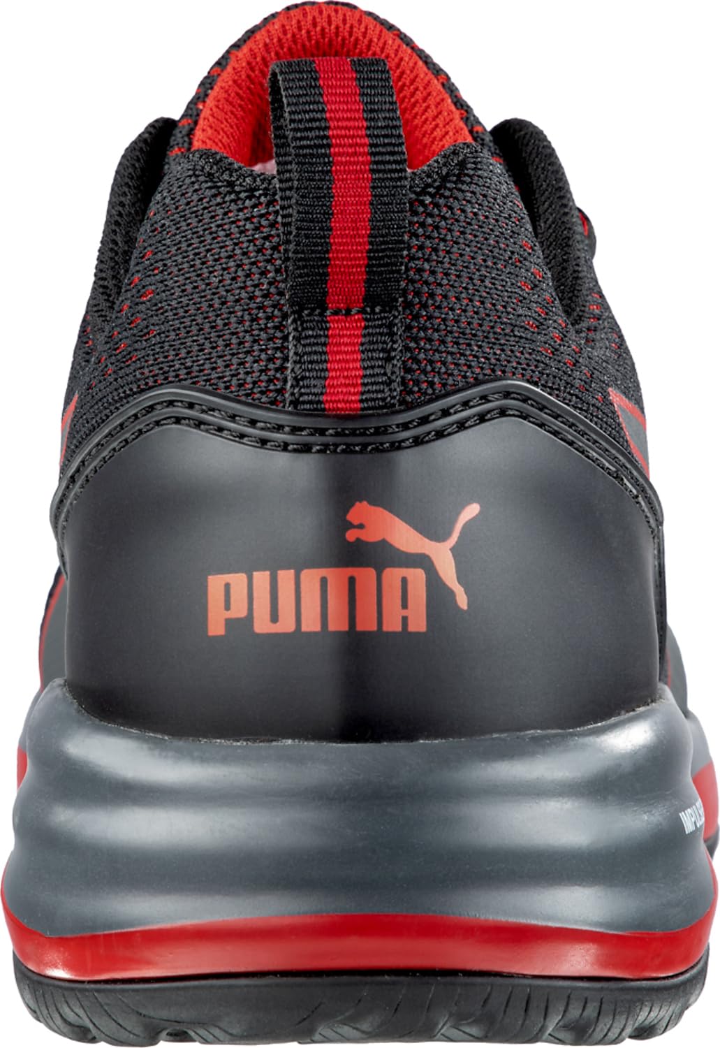 PUMA Men's Speed Black-Red Sneakers - Lightweight Running Shoes for Men, Size 12 | Perfect for Jogging, Gym Workouts & Casual Wear