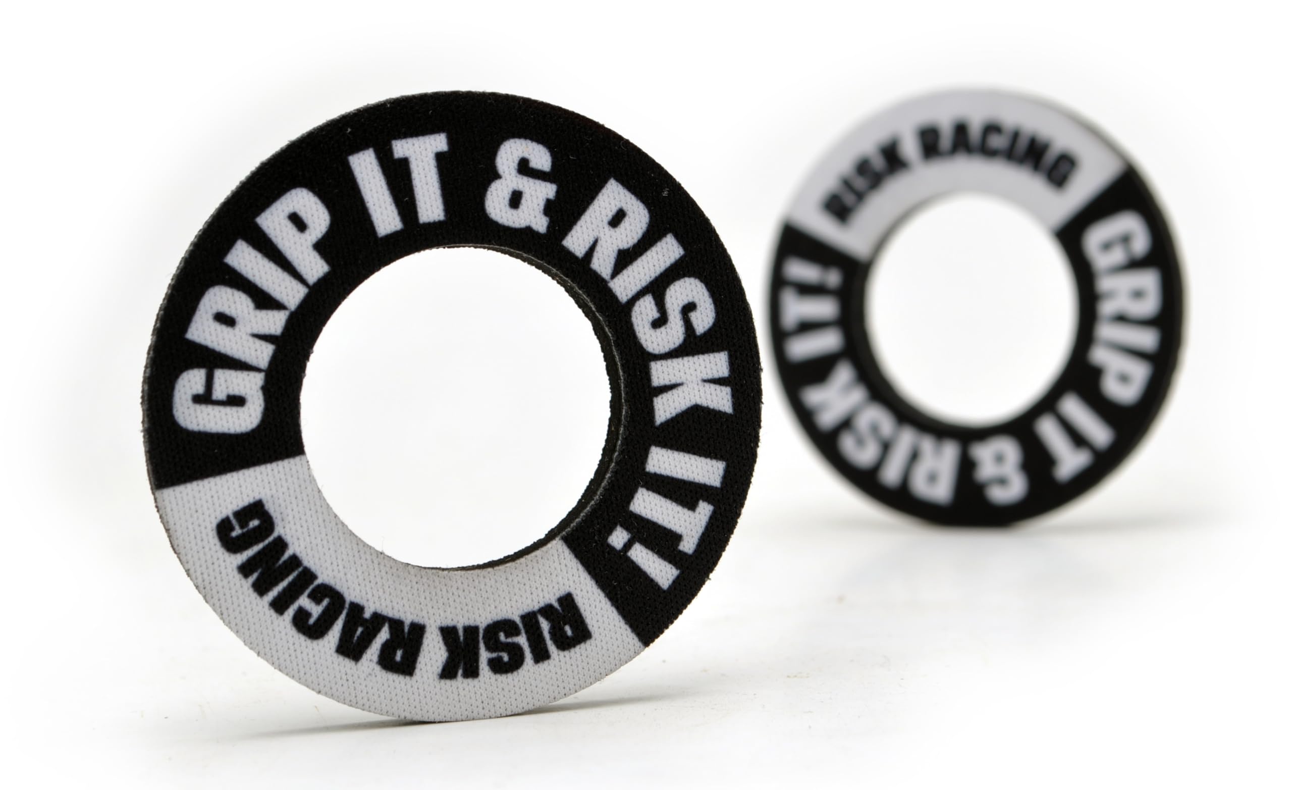 Risk Racing Grip Donuts - Non-Slip Motorcycle Handlebar Grips for Enhanced Control | Perfect for Off-Road Biking, Dirt Bikes & ATV Riding