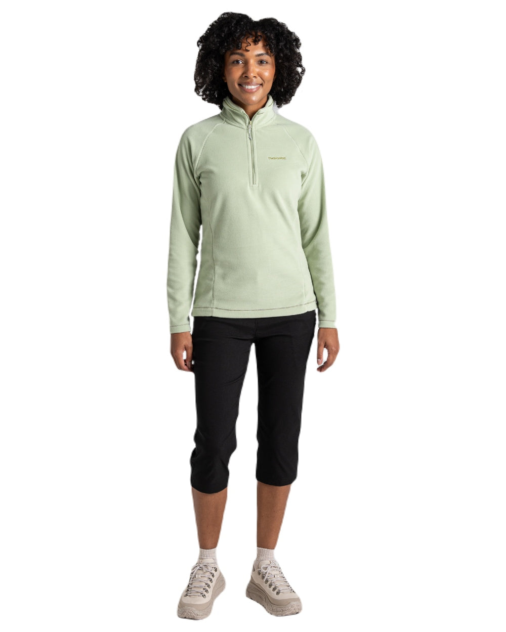 Craghoppers Kiwi Pro Crop II Trousers - Women's Outdoor Hiking Pants with UPF 50+ Sun Protection & Quick-Dry Fabric - Perfect for Hiking, Travel & Adventure Activities