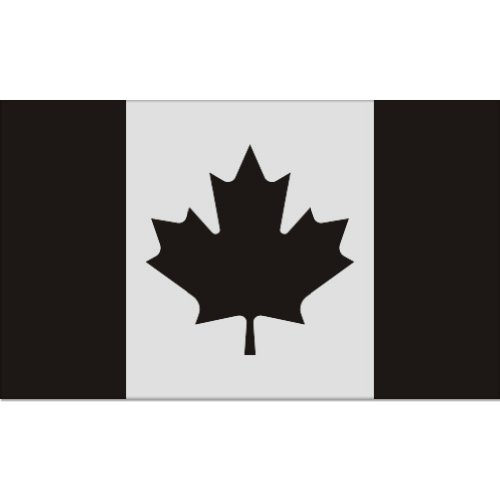 Canadian Army Tactical Subdued Flag Decal - 3