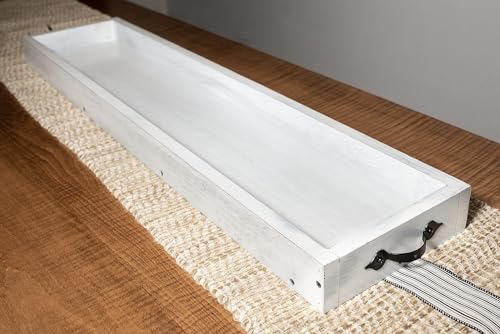 Rustic Farmhouse Wood Tray - 9