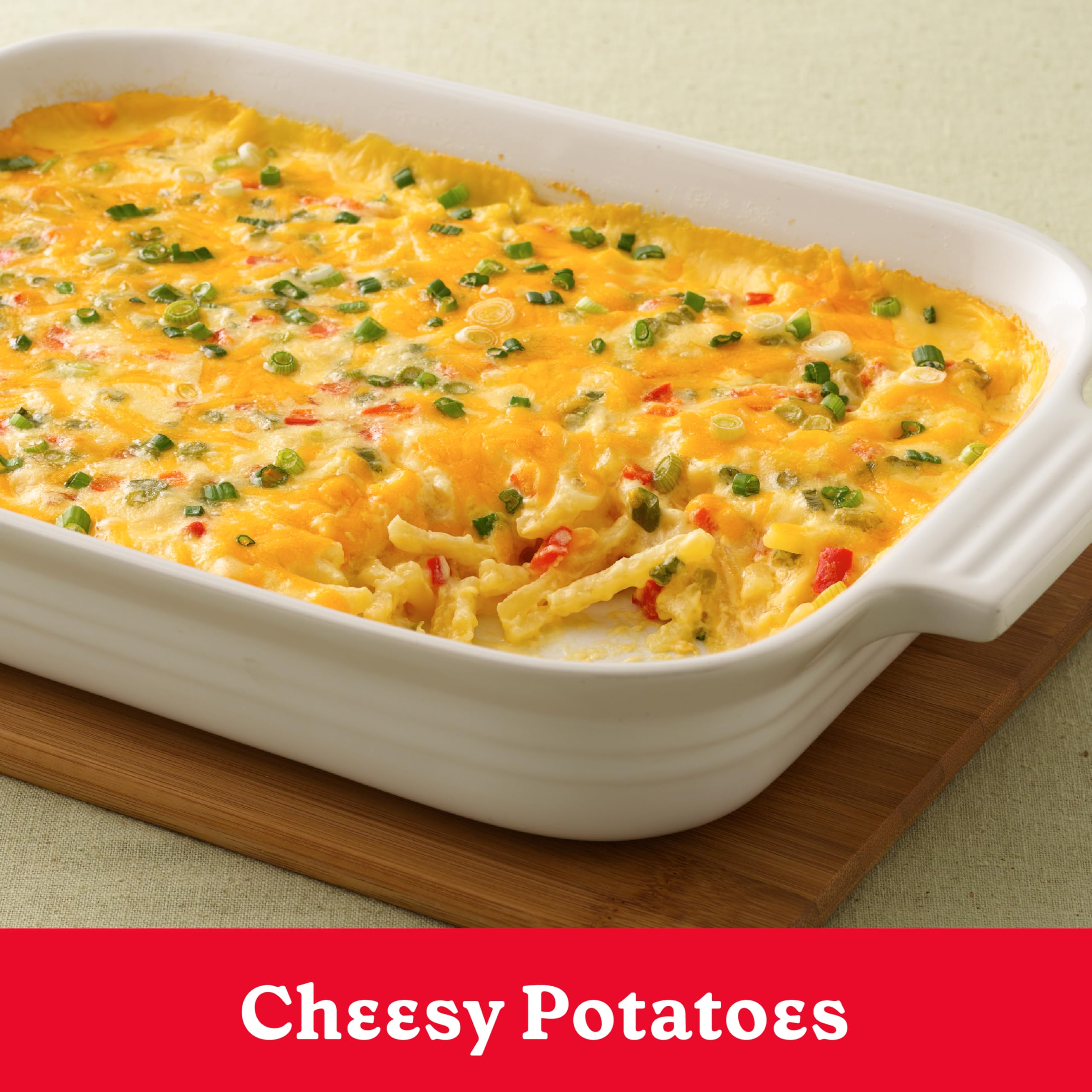 Betty Crocker Julienne Casserole Potatoes with Real Cheese - 4 oz Box | Easy Side Dish for Family Dinners & Holiday Meals