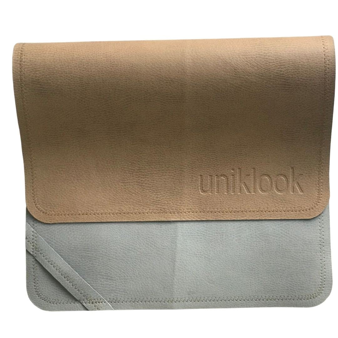 Vegan Leather Baby Changing Pad - Waterproof Portable Diaper Changing Mat 14