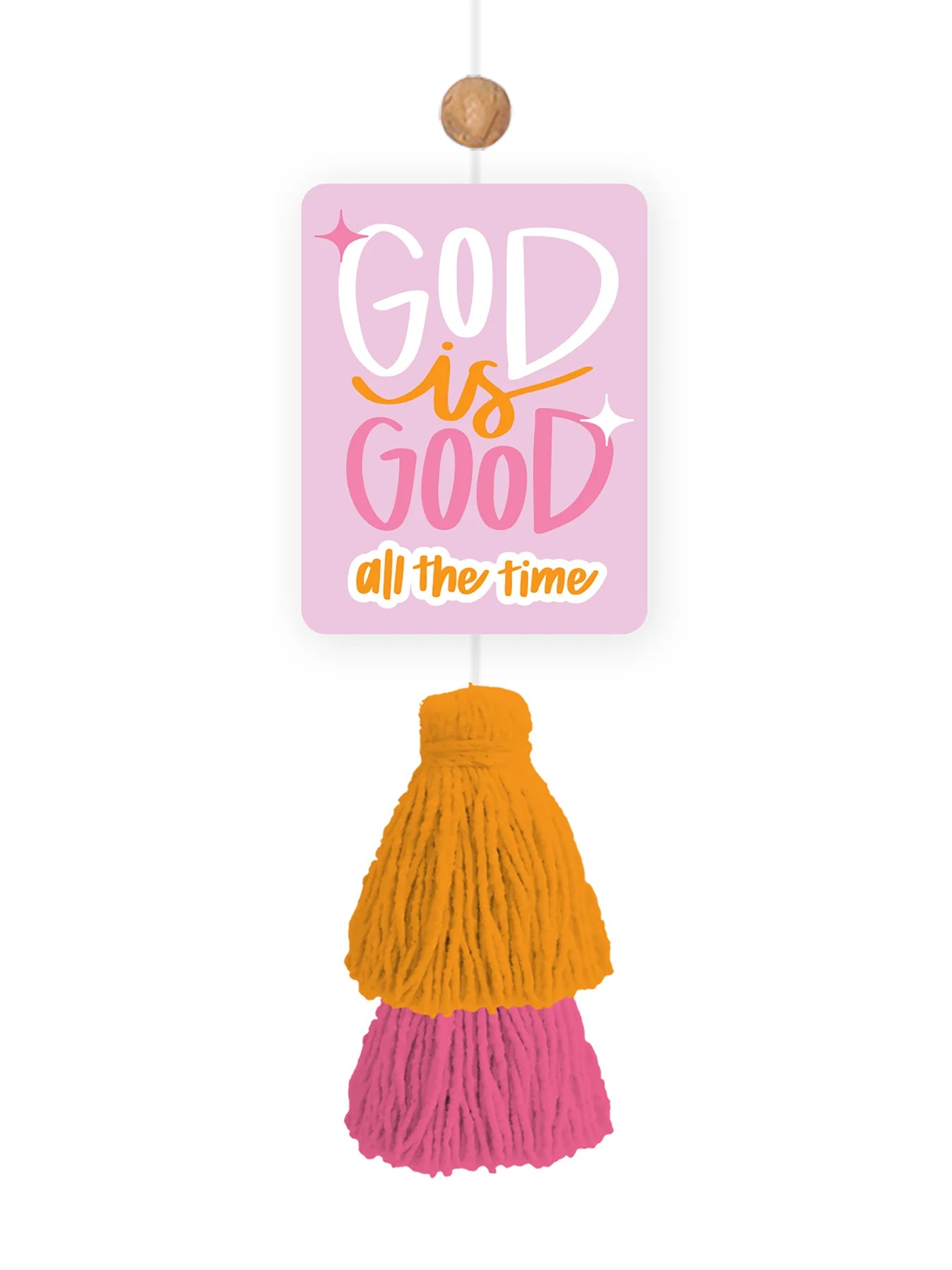 God Is Good Car Air Freshener - Long Lasting Scent for Home, Office & Vehicle - Eliminates Odors & Freshens Air Naturally