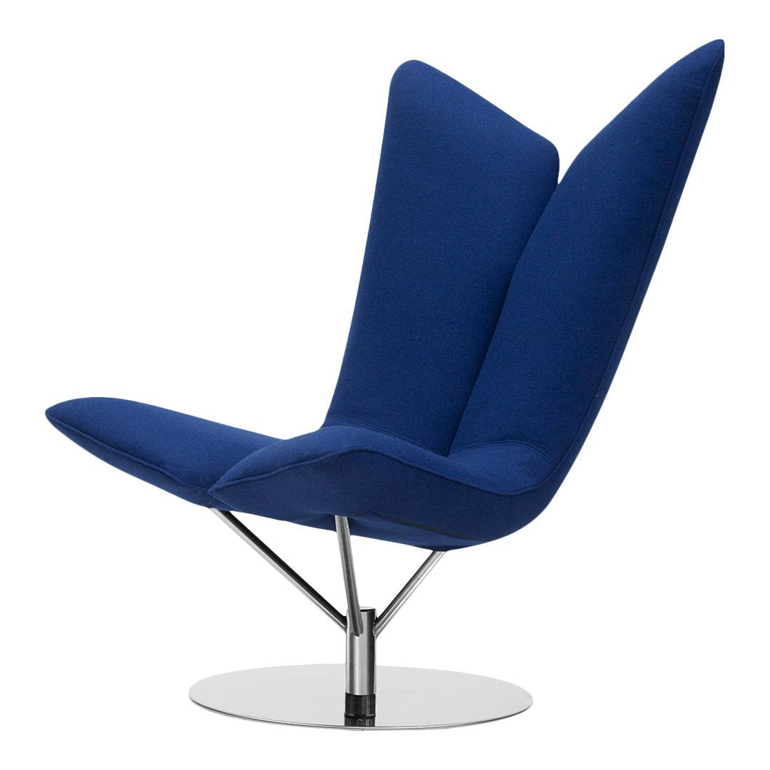 Busk Hertzog Angel Chair - Modern Lounge Chairs with Softline Comfort for Living Room, Bedroom & Patio Relaxation