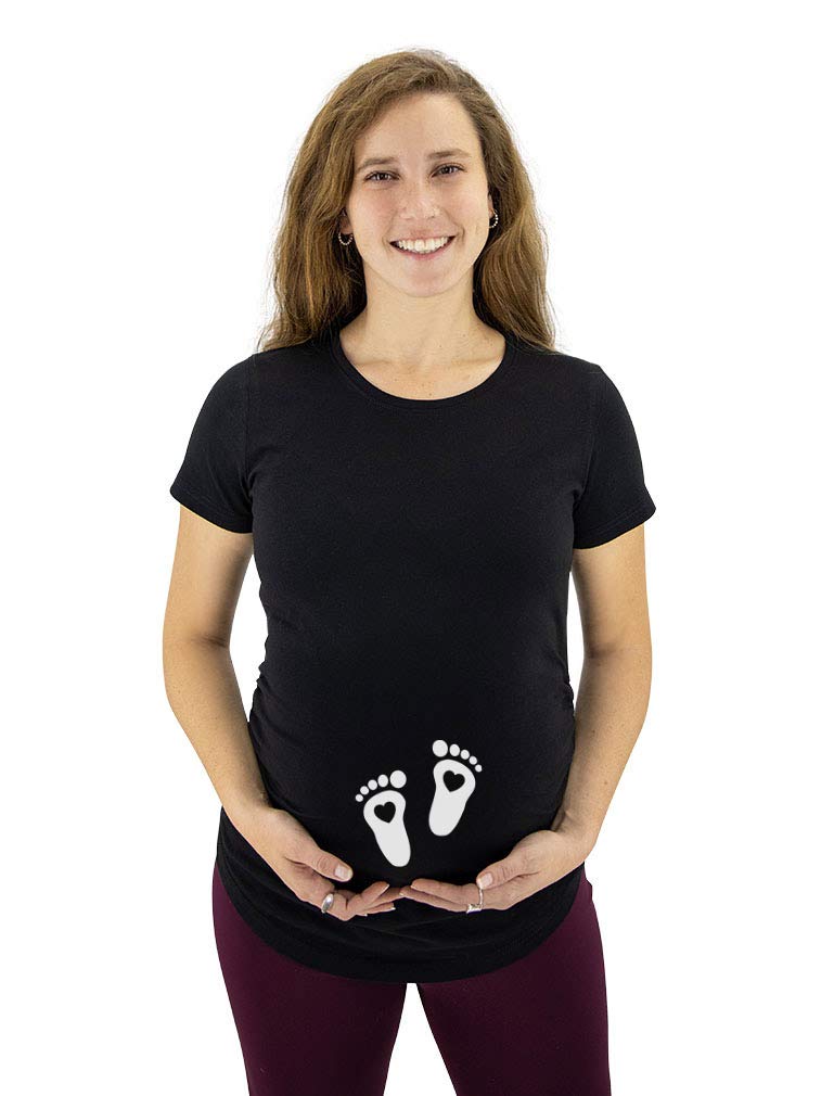 Funny Maternity T-Shirts for Women - Cute Pregnancy Announcement Shirts - Perfect for Baby Showers & Gender Reveal Parties