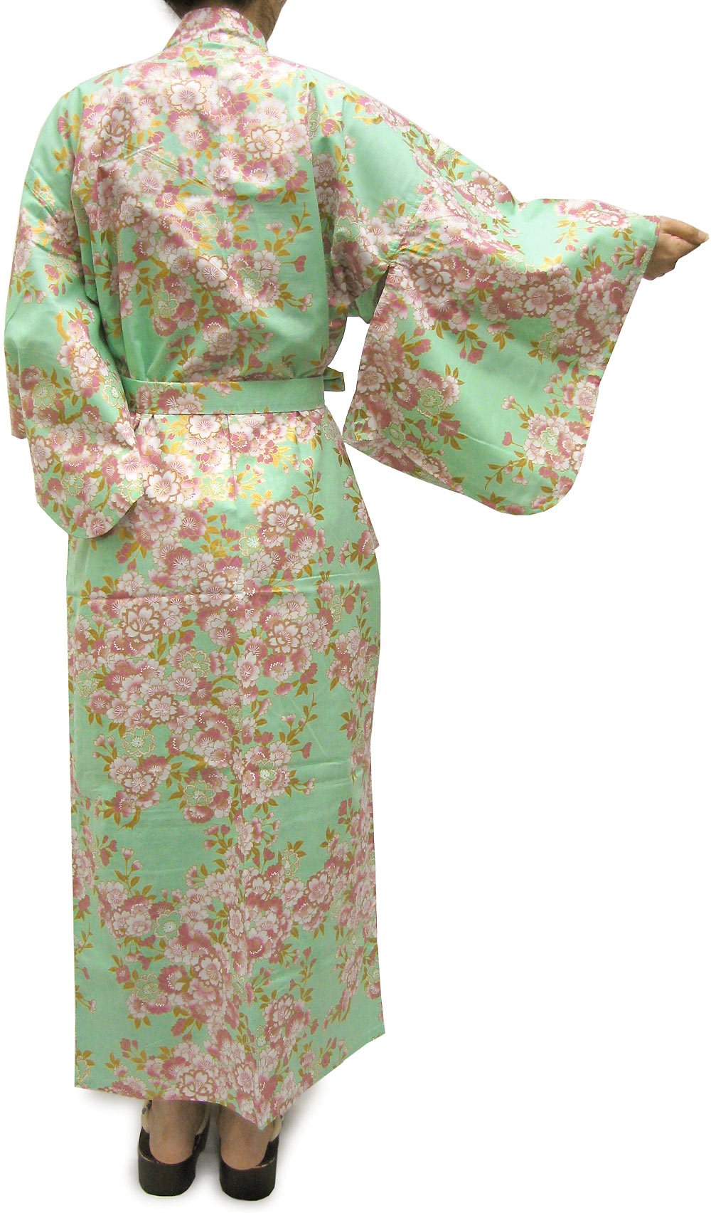 Women's Cotton Kimono Yukata Robe - Small Size (54
