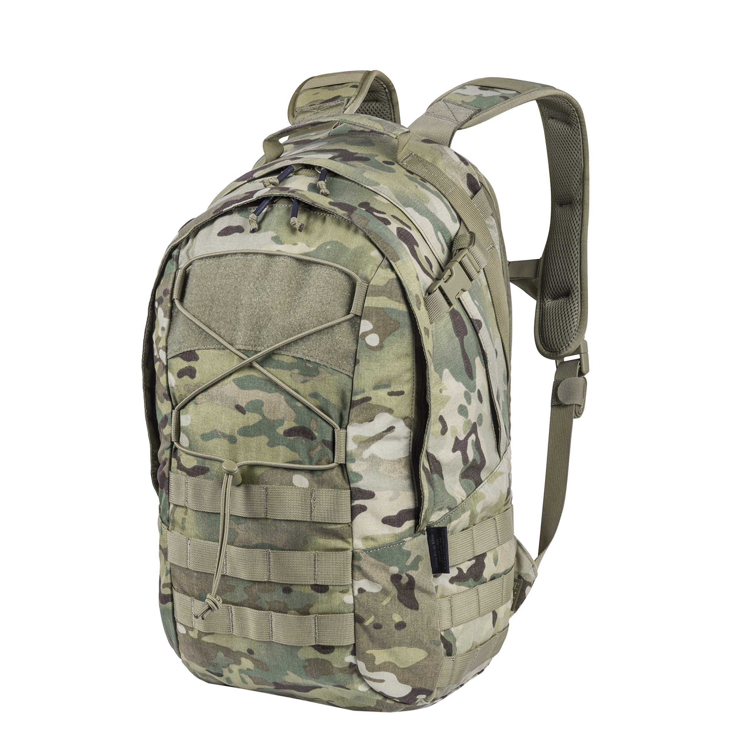 Helikon-Tex EDC Pack Multicam Tactical Backpack - Lightweight Military Daypack for Hiking, Camping & Outdoor Adventures | Urban Line Collection