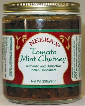 Organic Tomato Mint Chutney - 6 Jars | Fresh, Spicy & Flavorful Indian Condiment | Perfect for Sandwiches, Curries & Snacks