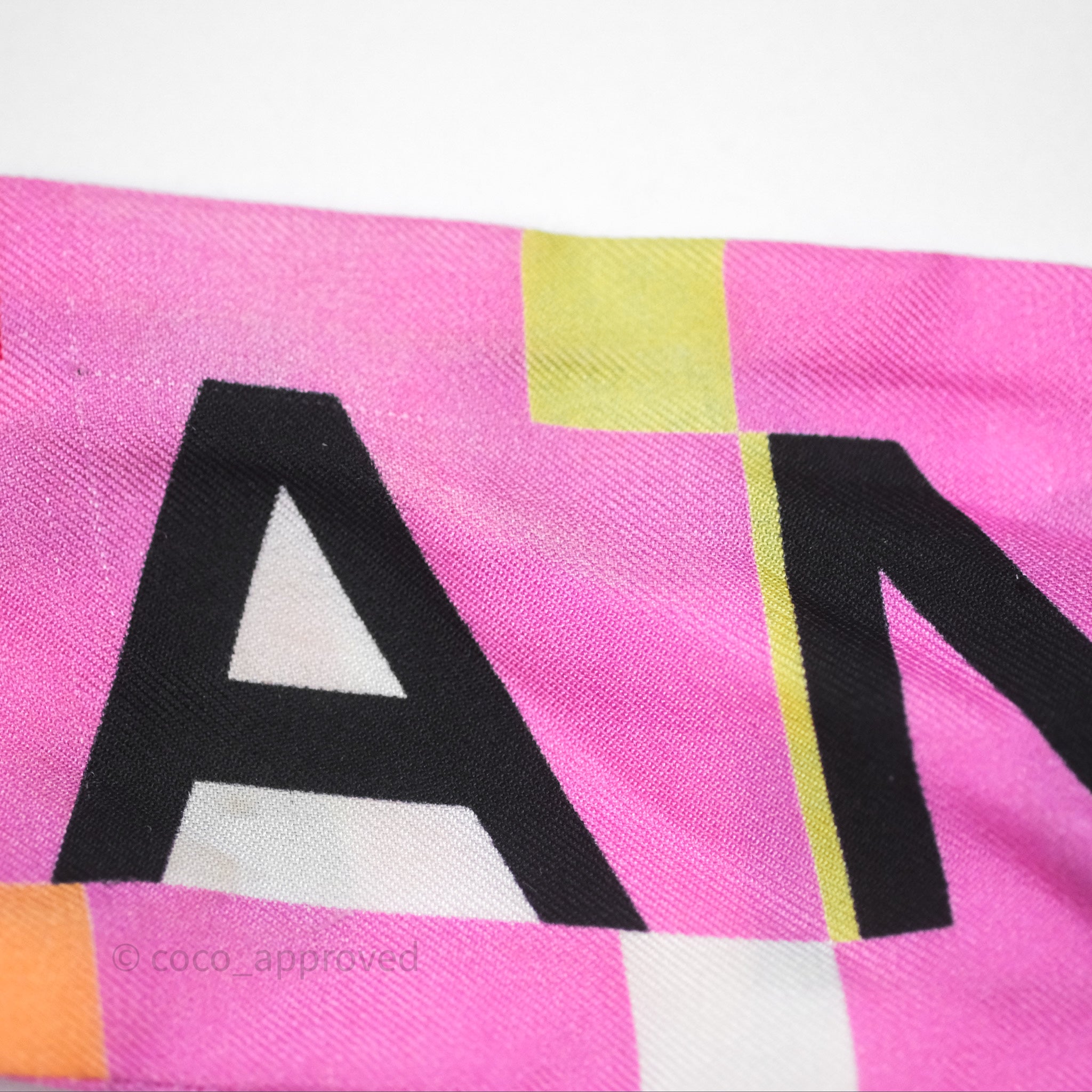 Chanel CC Silk Twilly Scarf in Pink - Luxury Fashion Accessory for Women, Perfect for Handbags, Hats & Gift Giving