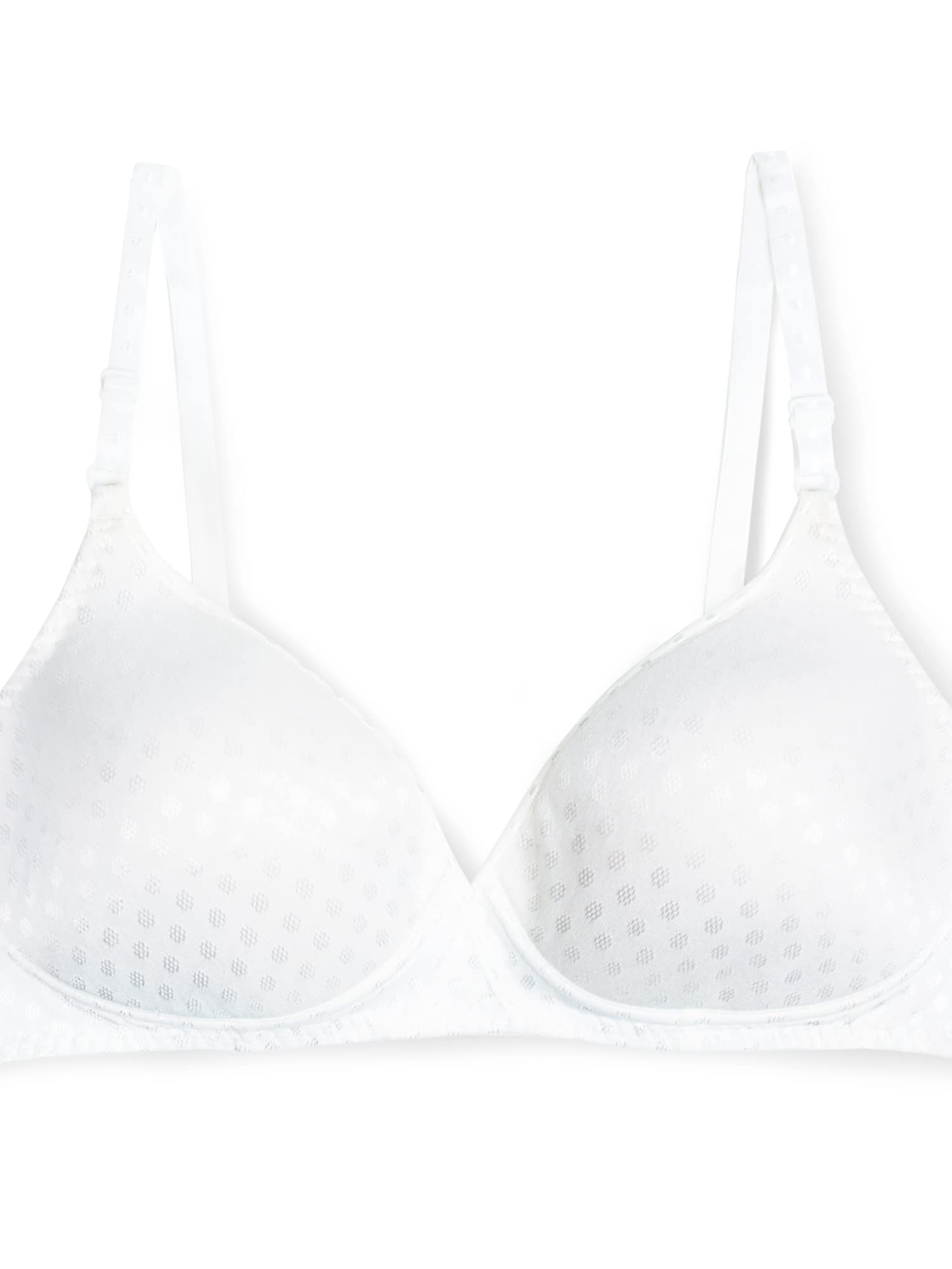 Fruit of the Loom Women's Comfortable Lightly Lined Wire-Free Bra - Soft Support for Everyday Wear, Yoga & Lounge