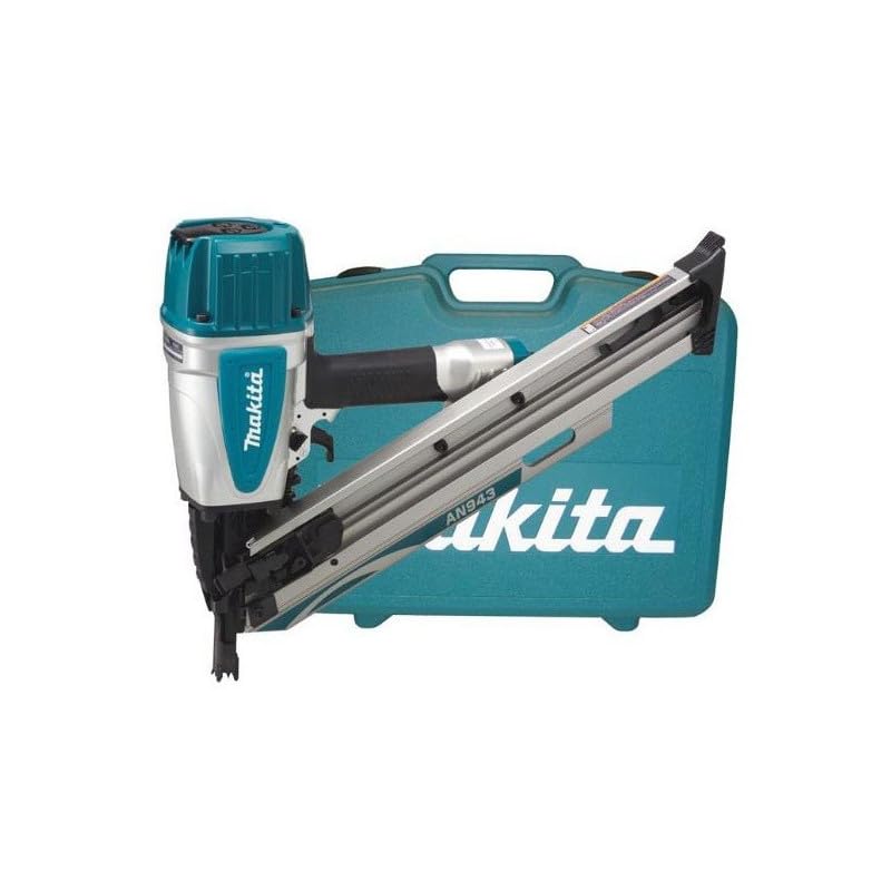 Makita AN943K 18-Gauge Brad Nailer - Cordless Air Nail Gun for Woodworking, Carpentry & DIY Projects | Perfect for Trim Work, Furniture Making & Home Renovations