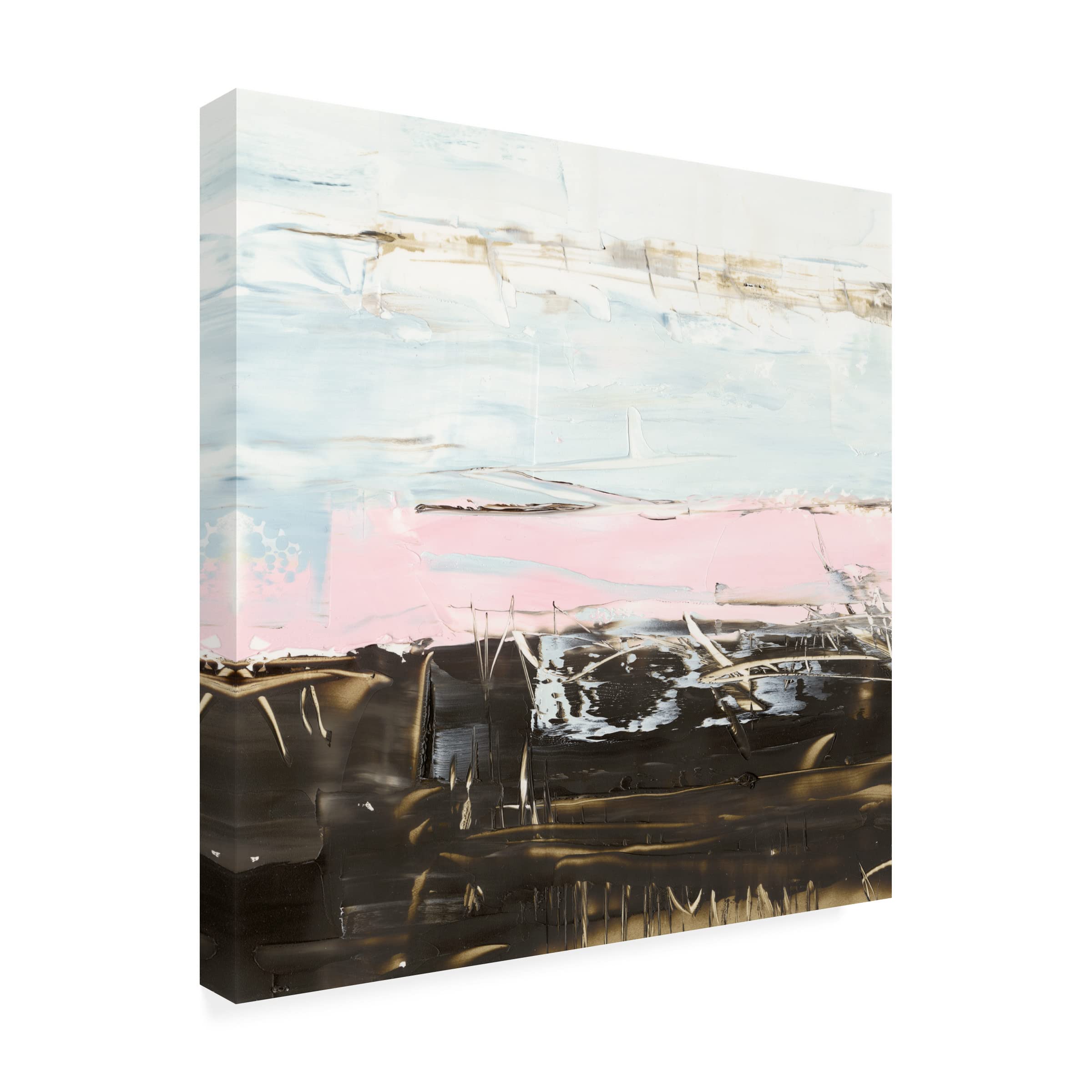 Trademark Fine Art 'Layer Cake I' Canvas Art by Ethan Harper - Modern Wall Decor for Living Room, Bedroom & Office