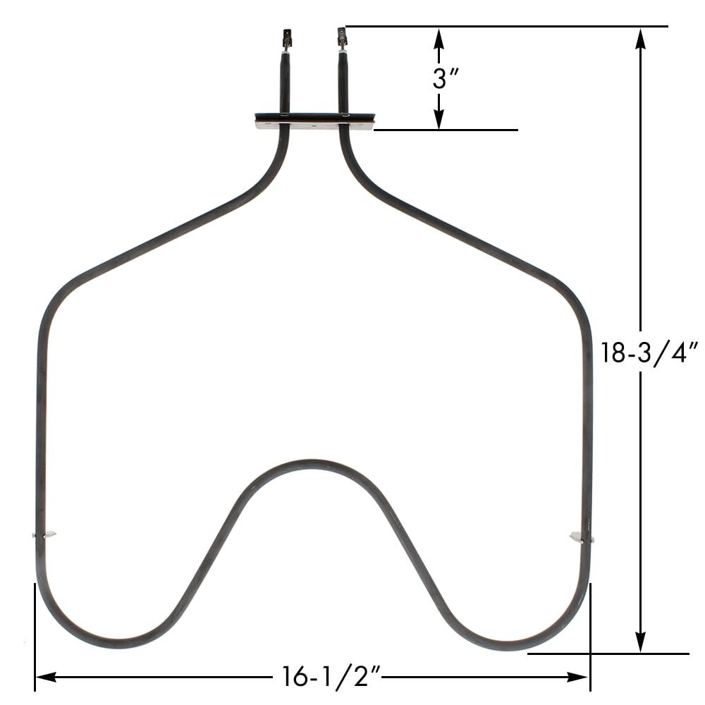 Whirlpool Stove Oven Bake Element Replacement Part B790 | Compatible with 308180, CH4836, Y0410020, TS790 | Durable Heating Coil for Baking & Roasting | Perfect for Home Kitchens & Professional Cooking