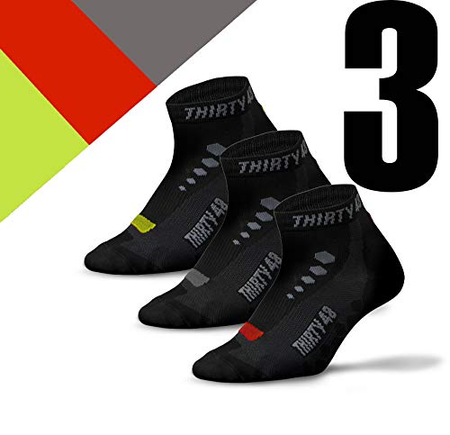 [3 Pairs] Black Mixed Color