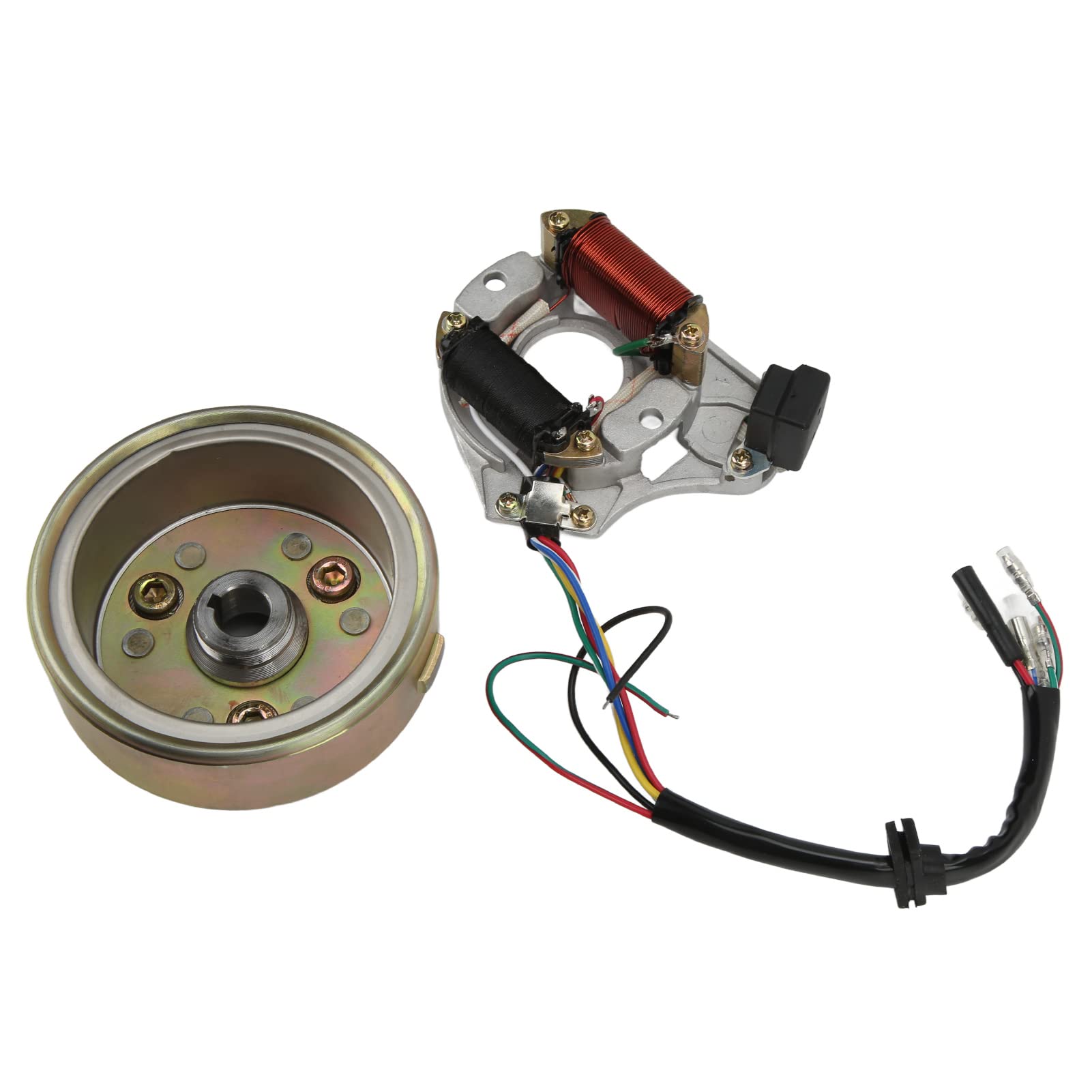 High-Performance Magneto Stator Flywheel Rotor Kit for PIT PRO & Dirt Bike Engines – Compatible with Trail & Off-Road Riding – Perfect for Engine Repair & Upgrades