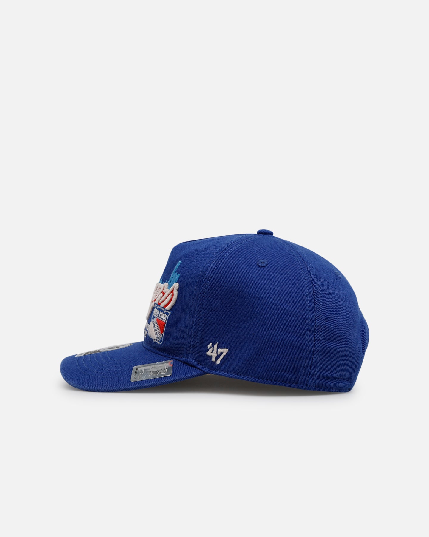 New York Rangers NHL Trophy Case Premium Snapback Hat - Adjustable Blue Baseball Cap for Men & Women - Perfect for Games, Fan Gear & Casual Wear