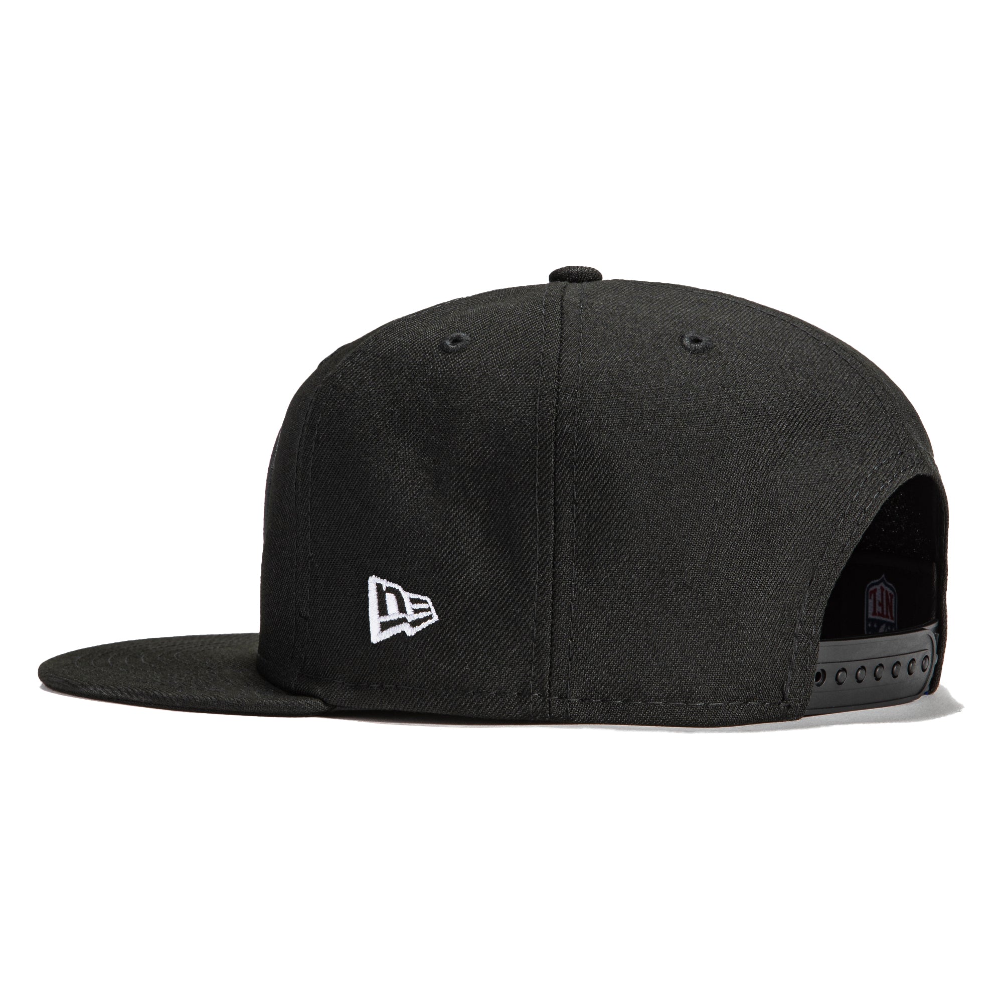 New Era 9Fifty Cleveland Browns 75th Anniversary Patch Snapback Hat - Black & White - Official NFL Licensed Cap for Men & Women - Perfect for Game Day, Sports Events & Fan Collections