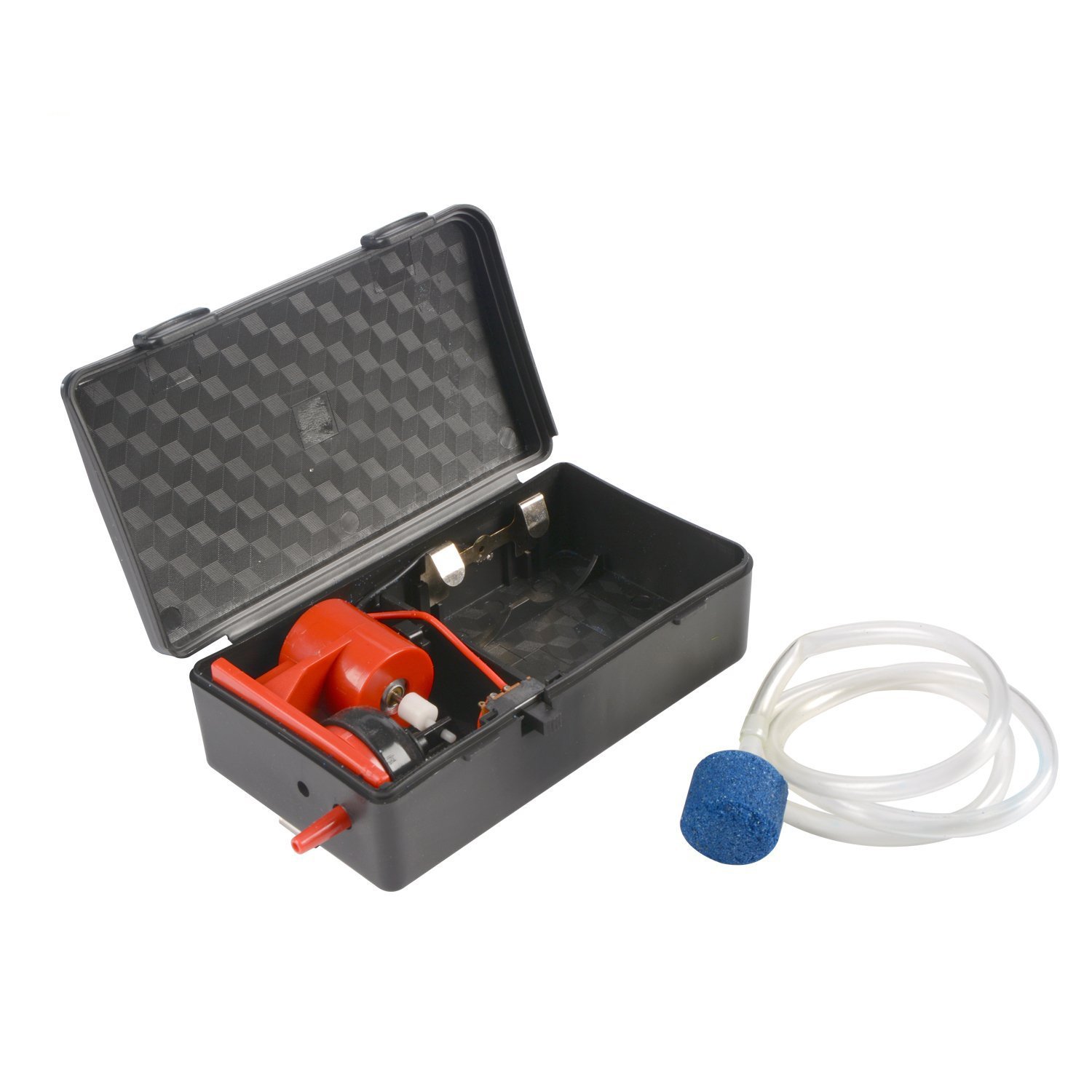 Portable Battery Operated Aquarium Air Pump - Backup Fish Tank Aerator & Oxygen Pump for Travel, Camping, and Power Outages