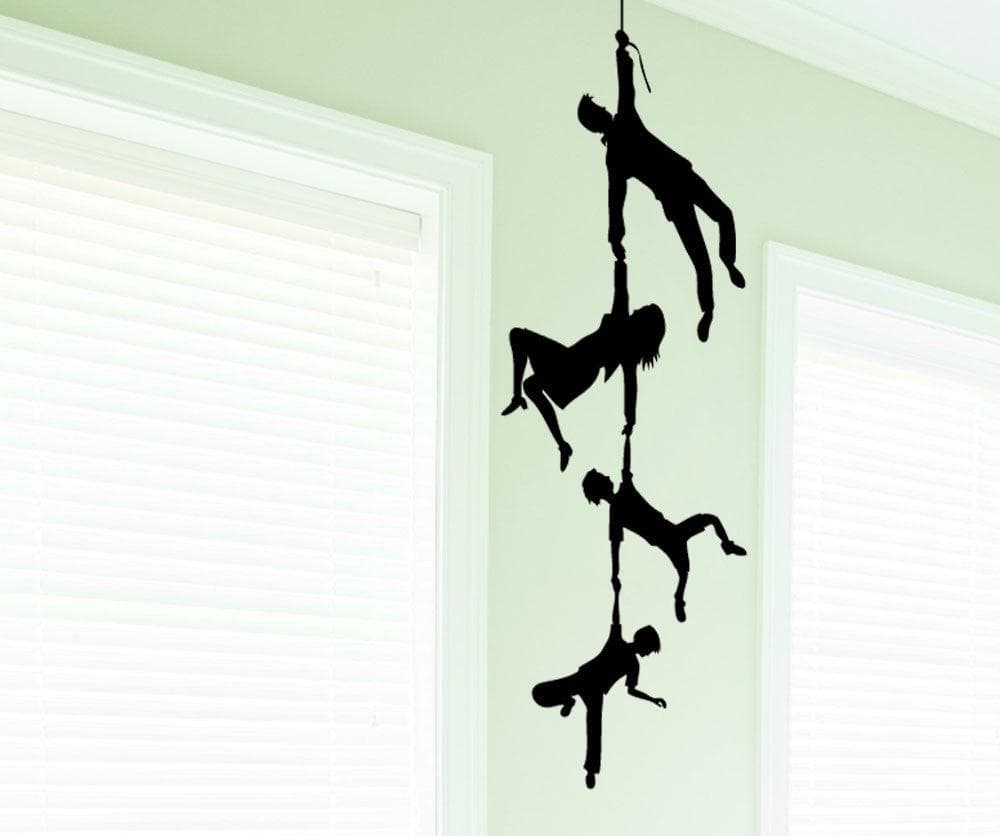 Vinyl Wall Decal Sticker - Hanging Family Tree Design #5492 | Removable Home Decor for Living Room, Nursery & Bedroom