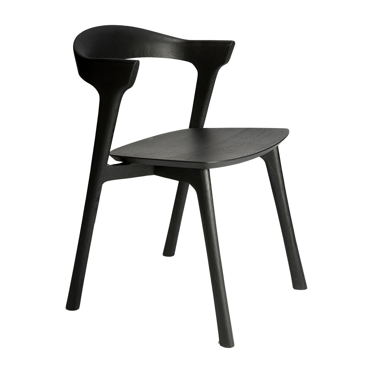 Modern Bok Dining Chair - Solid Wood Kitchen Chairs with Cushion - Comfortable & Stylish for Dining Room, Kitchen, or Breakfast Nook