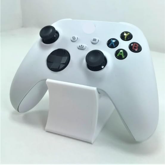 3D Printed Xbox Controller Stand Holder - Compatible with Xbox One/Xbox Series X|S (Not Xbox 360) - Orange Gaming Accessory for Organized Gaming Setup & Display
