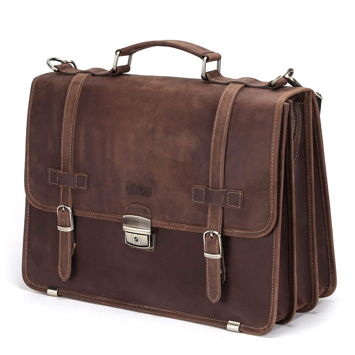 Premium Hiram Men's Briefcase - 14