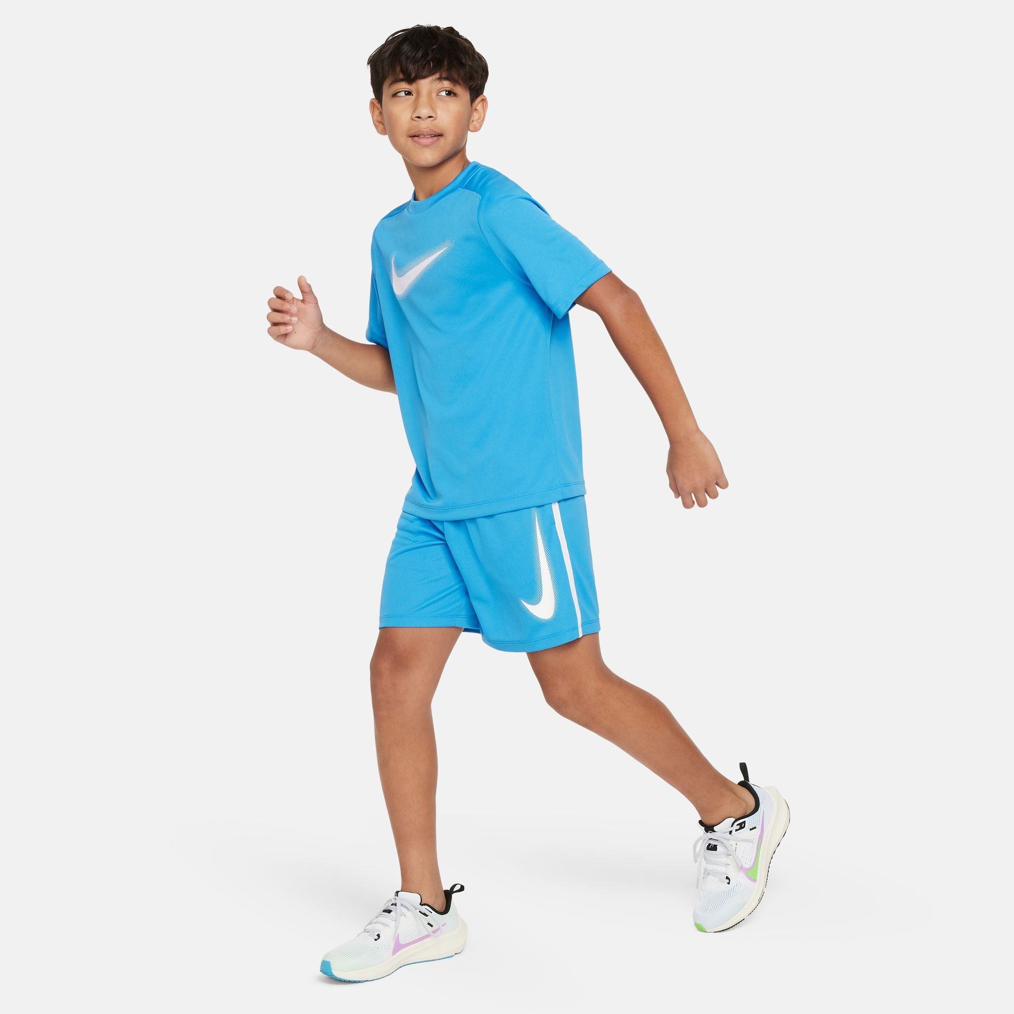 Nike Boys' Dri-FIT Multi+ Youth Running Shorts - Lightweight, Breathable & Quick-Dry for Sports, Gym & Outdoor Activities