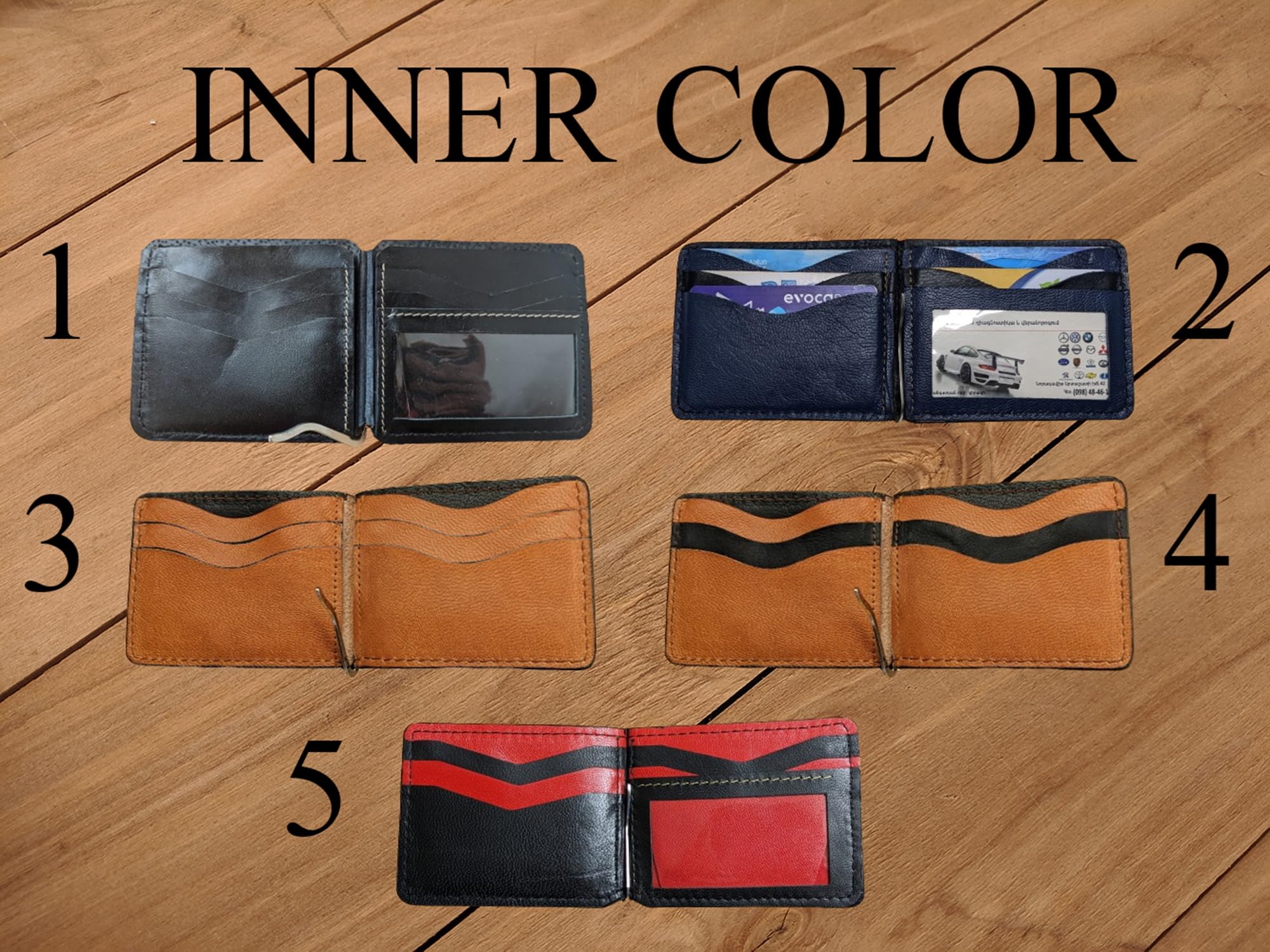 Warhammer 40K Genuine Leather Wallet for Men - Handmade 3D Carved Orks & Chaos Forces Design with Money Clip | Custom Personalized Airbrush Art Tooled Wallet | Perfect Gift for Gamers & Collectors