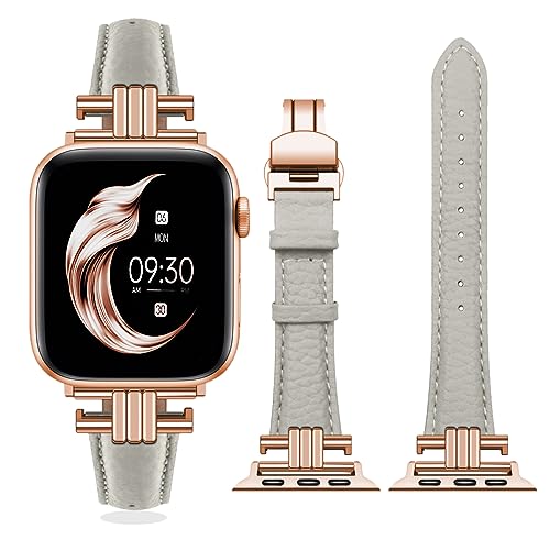 Ivory White Rose Gold-Buckle