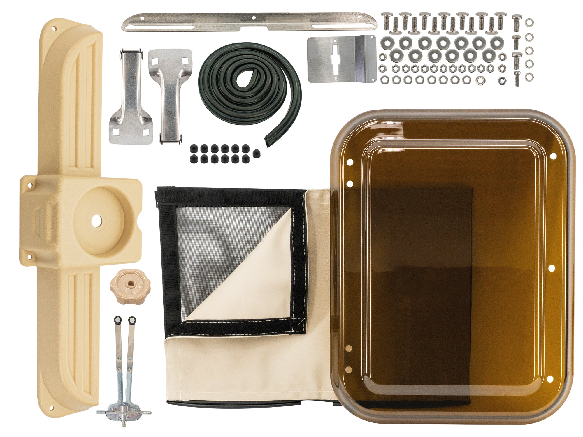 Complete Skylight Kit for VW Vanagon - Waterproof & UV Resistant Roof Window for Camper Van Conversion - Perfect for Road Trips & Outdoor Adventures