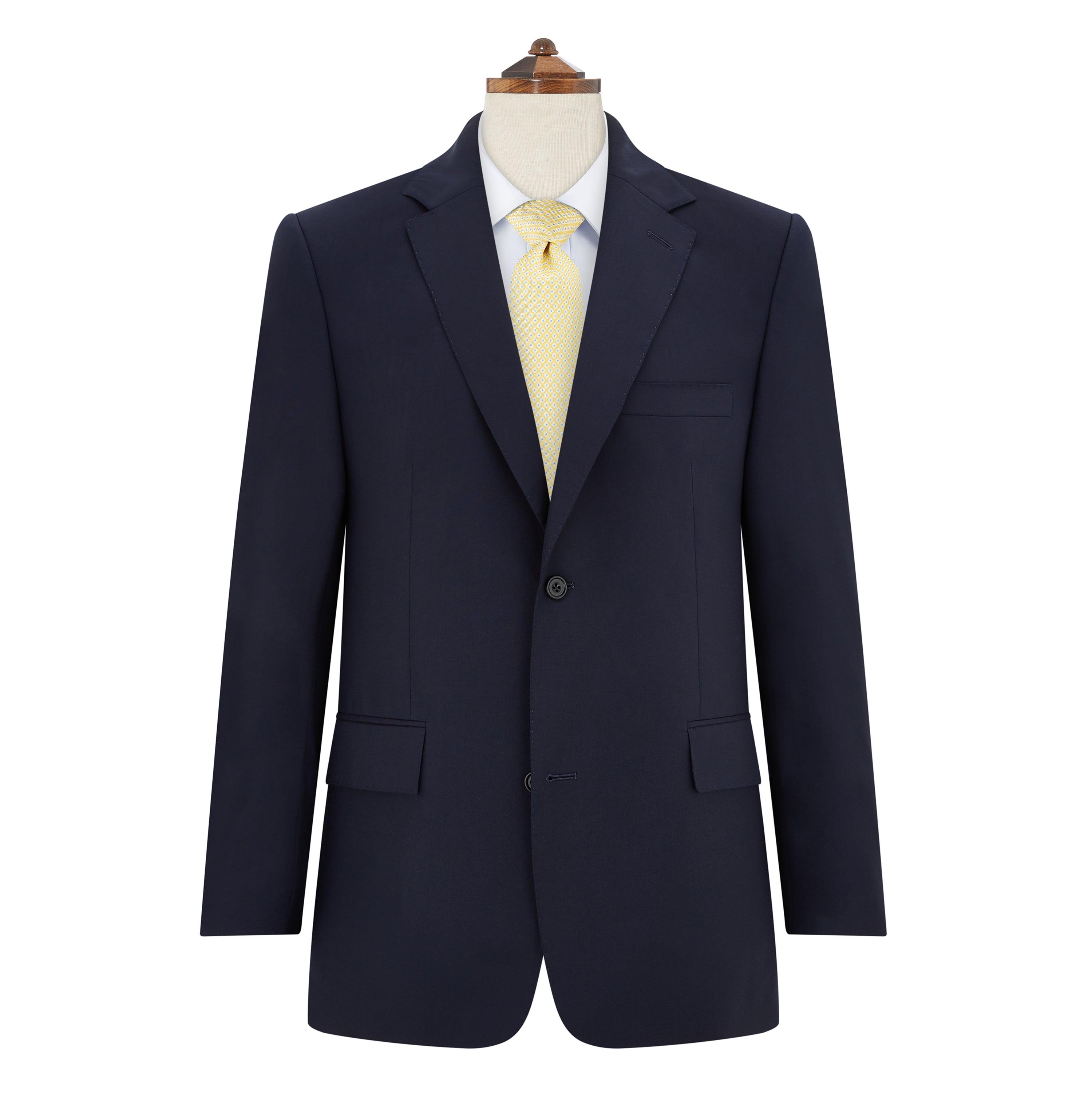 Kensington Navy Blue Tropical Panama Suit for Men - Lightweight Breathable Summer Business & Wedding Attire