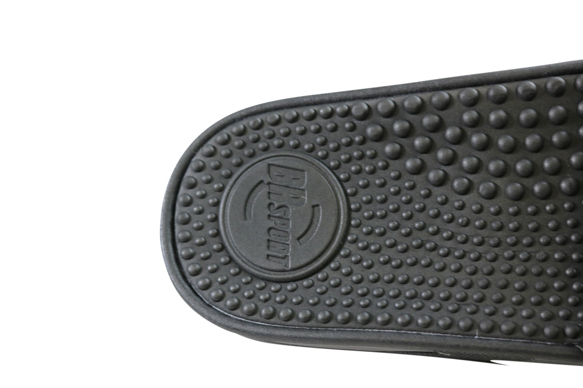 BR Sport Utah Men's Brazilian Comfort Slides Sandals with Massage Balls - Soft Arch Support & Cushioned Footbed for Beach, Pool & Home Relaxation