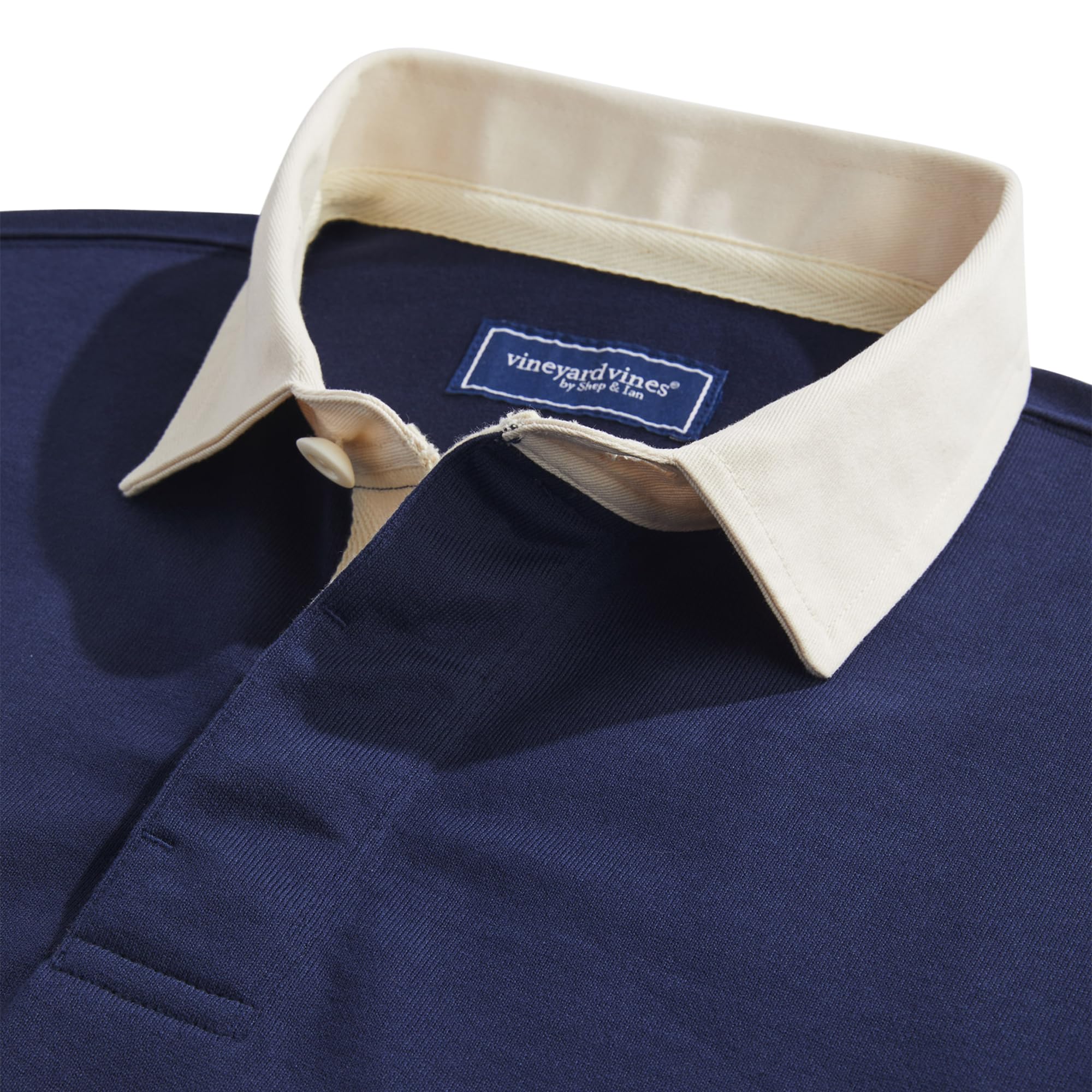 Vineyard Vines Men's Rugby Shirt - Classic Striped Polo for Casual & Preppy Style - Perfect for Golf, Yacht Club & Weekend Outings