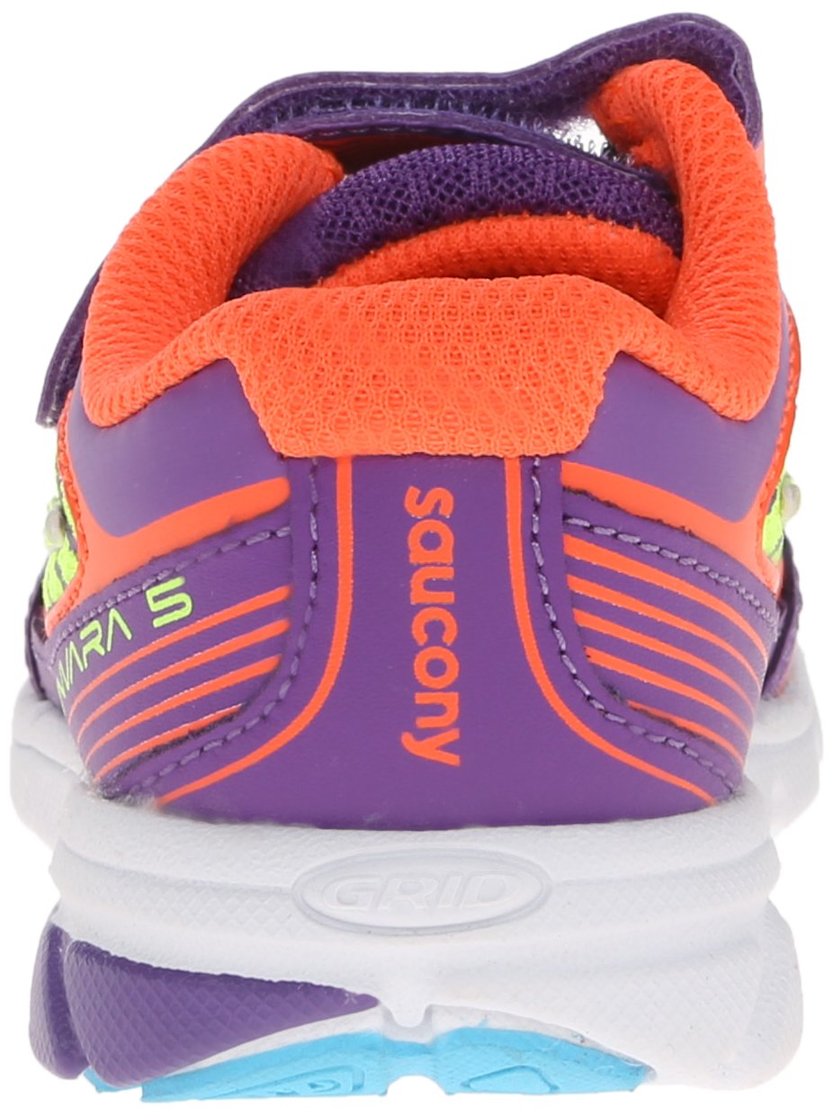 Saucony Girls Baby Kinvara 5 Running Shoes for Toddlers - Lightweight & Comfortable Sneakers for Active Kids - Perfect for Playtime, Preschool & Outdoor Activities