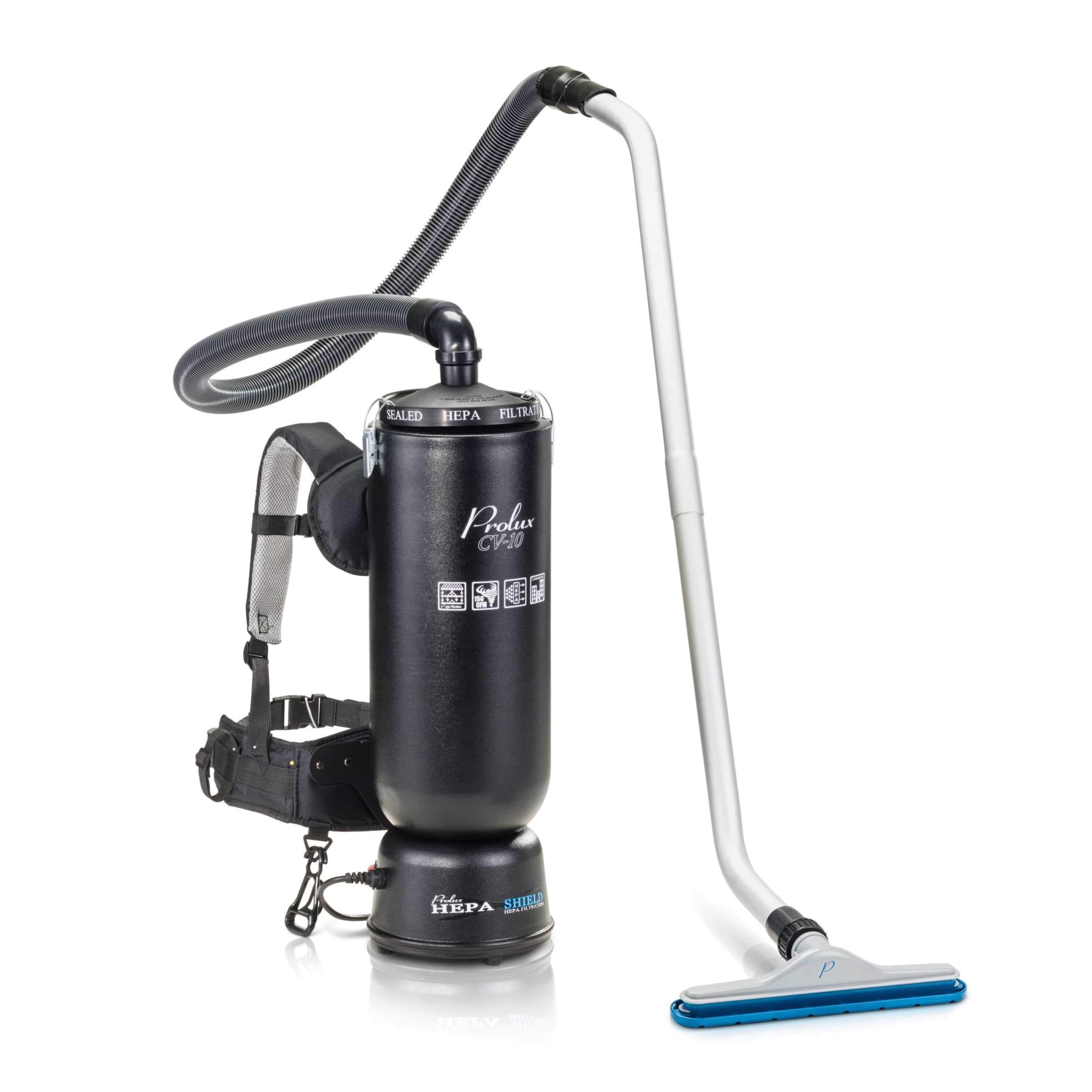 Prolux 10qt Commercial Backpack Vacuum Cleaner - Most Powerful Demo Model with 5-Year Warranty for Home, Office & Industrial Cleaning