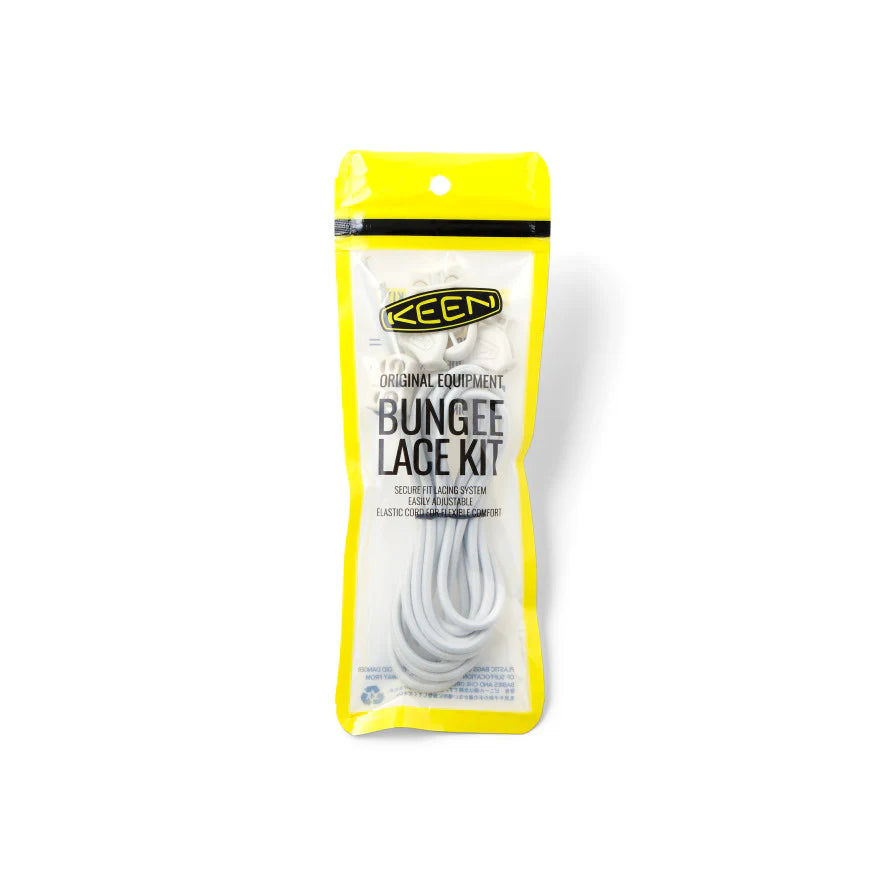 KEEN BUNGEE SHOELACE KIT - No-Tie Elastic Shoelaces for Running, Hiking & Everyday Wear - Secure Fit for Active Lifestyles