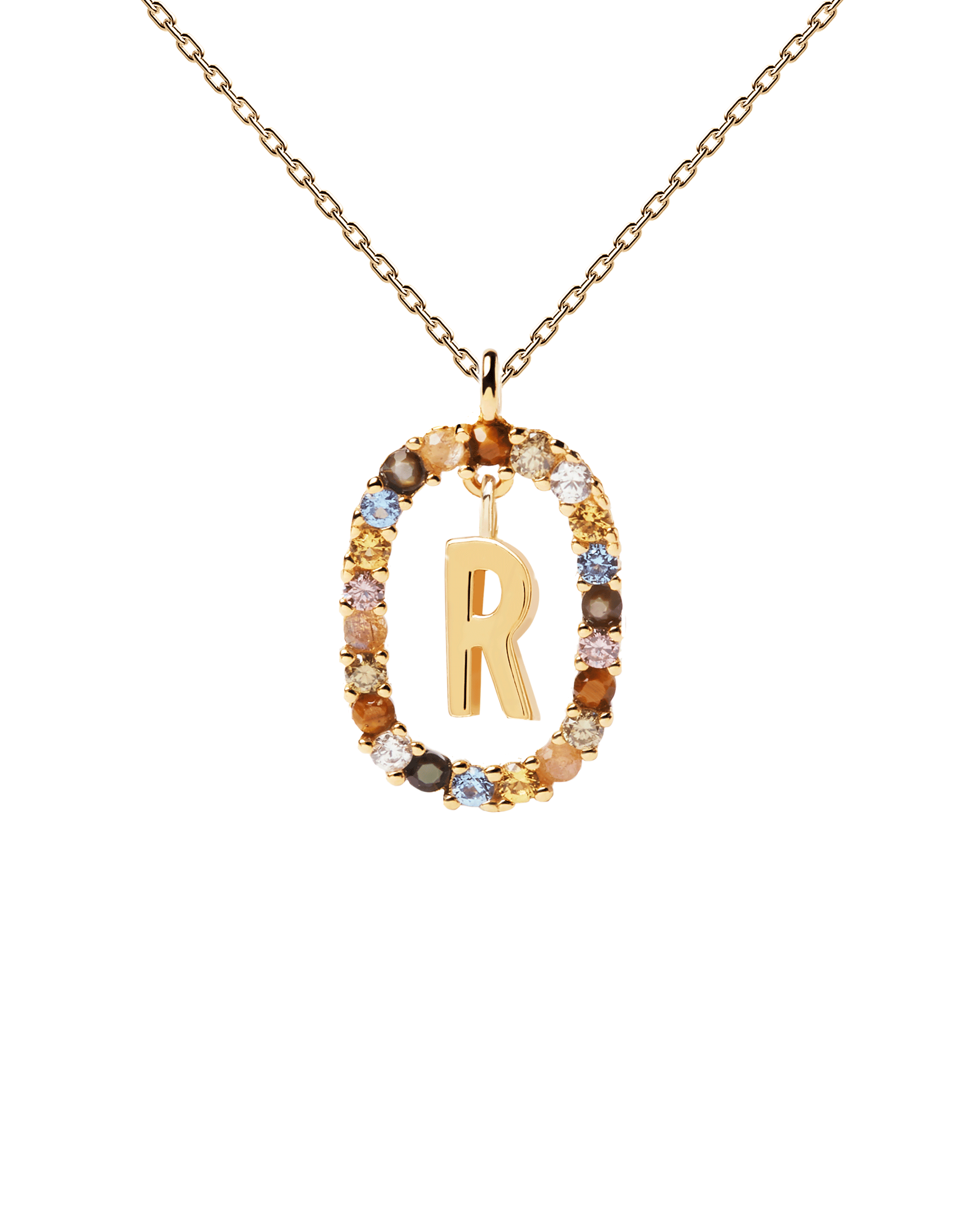 Letter R Necklace - Personalized Initial Necklace for Women, Sterling Silver or Gold Plated, Dainty Alphabet Jewelry Gift for Her - Perfect for Birthdays, Anniversaries & Everyday Wear