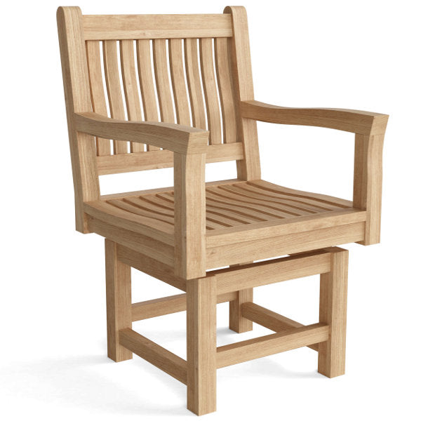Rialto Rocker Dining Armchair - Comfortable Upholstered Rocking Chair for Kitchen, Dining Room & Nursery - Perfect for Relaxing, Nursing & Family Meals