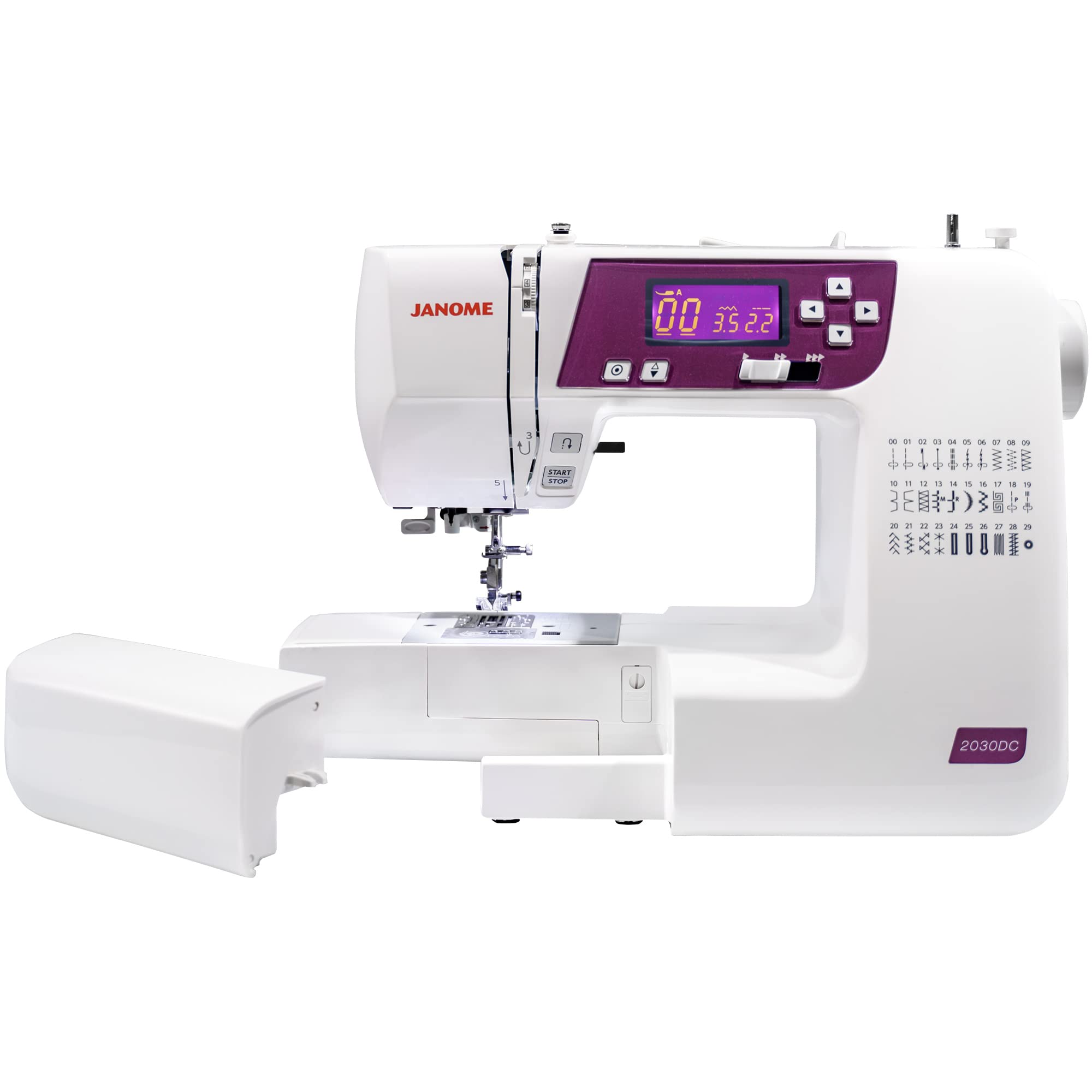 Janome 2030DC-G Computerized Sewing Machine with 30 Built-in Stitches - Perfect for Quilting, Dressmaking & Home DIY Projects