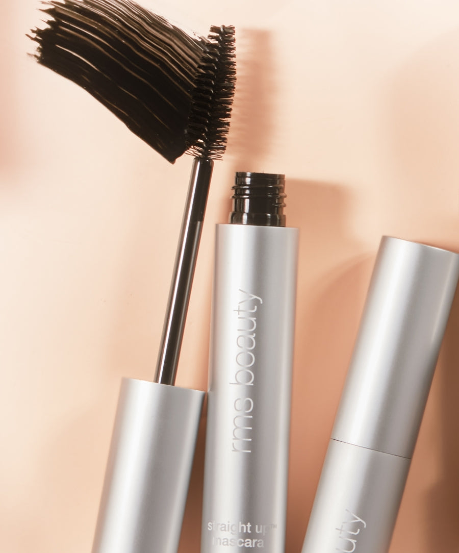 Straight Up™ Volumizing Peptide Mascara for Long Lashes - Waterproof & Smudge-Proof for Day & Night Wear - Perfect for Everyday Makeup & Special Occasions