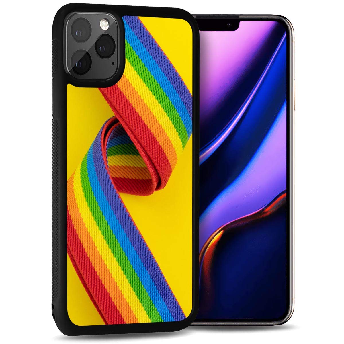 Durable Soft Protective Phone Case for iPhone 13 - Rainbow Pride Design | Perfect for Everyday Use, LGBTQ+ Events & Pride Celebrations