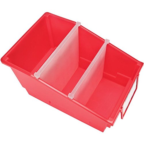 Really Good Stuff Plastic Shelf Bin Organizer - 12 Pack Black Chapter Book Library Bins with Dividers, 8.75x13.5x7.75 Inches for Classroom Organization, Books, Documents, Files & Magazines Storage - Perfect for School Libraries, Office Supplies and Home Organization