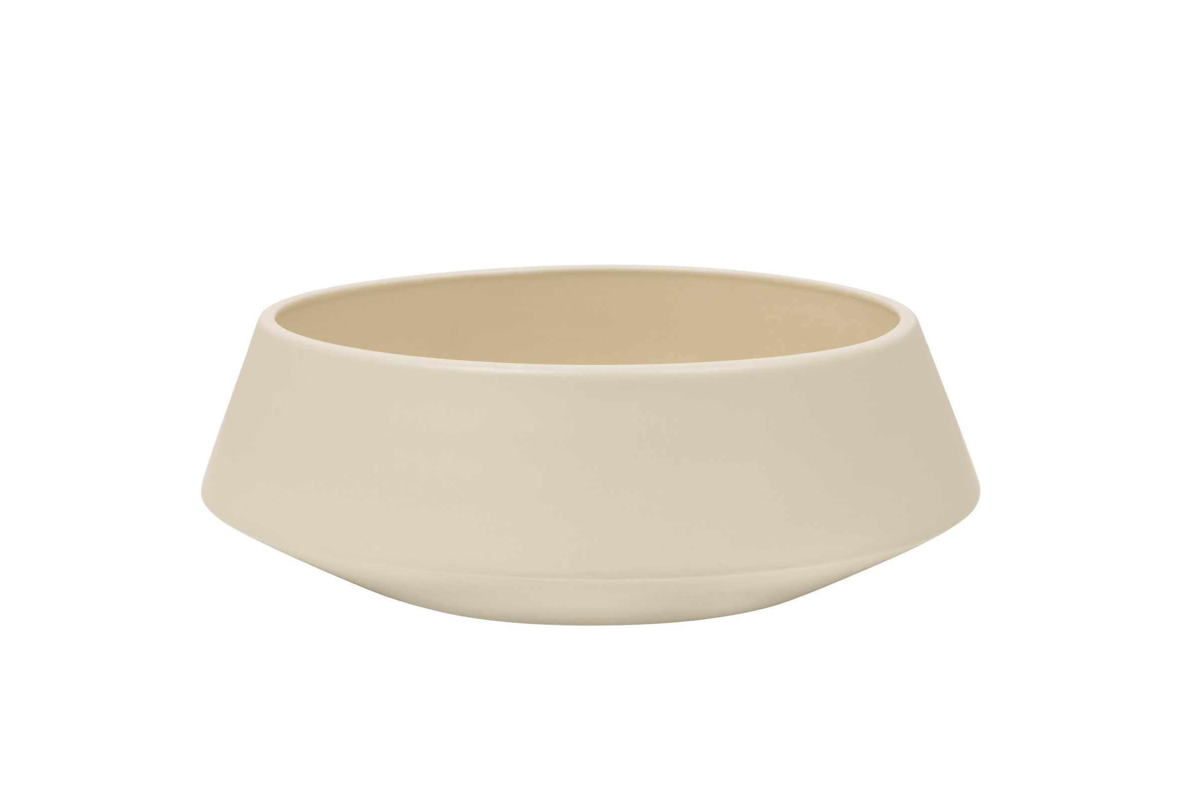 Tuga Bowl Piazza Beige - Premium Ceramic Serving Bowl for Salads, Pasta & Desserts | Elegant Home Dining & Entertaining