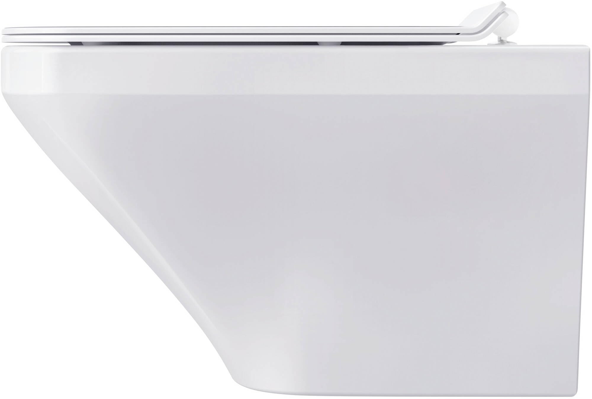 Duravit 0060590000 Durastyle Toilet Seat and Cover - Durable & Stylish Bathroom Upgrade for Modern Homes